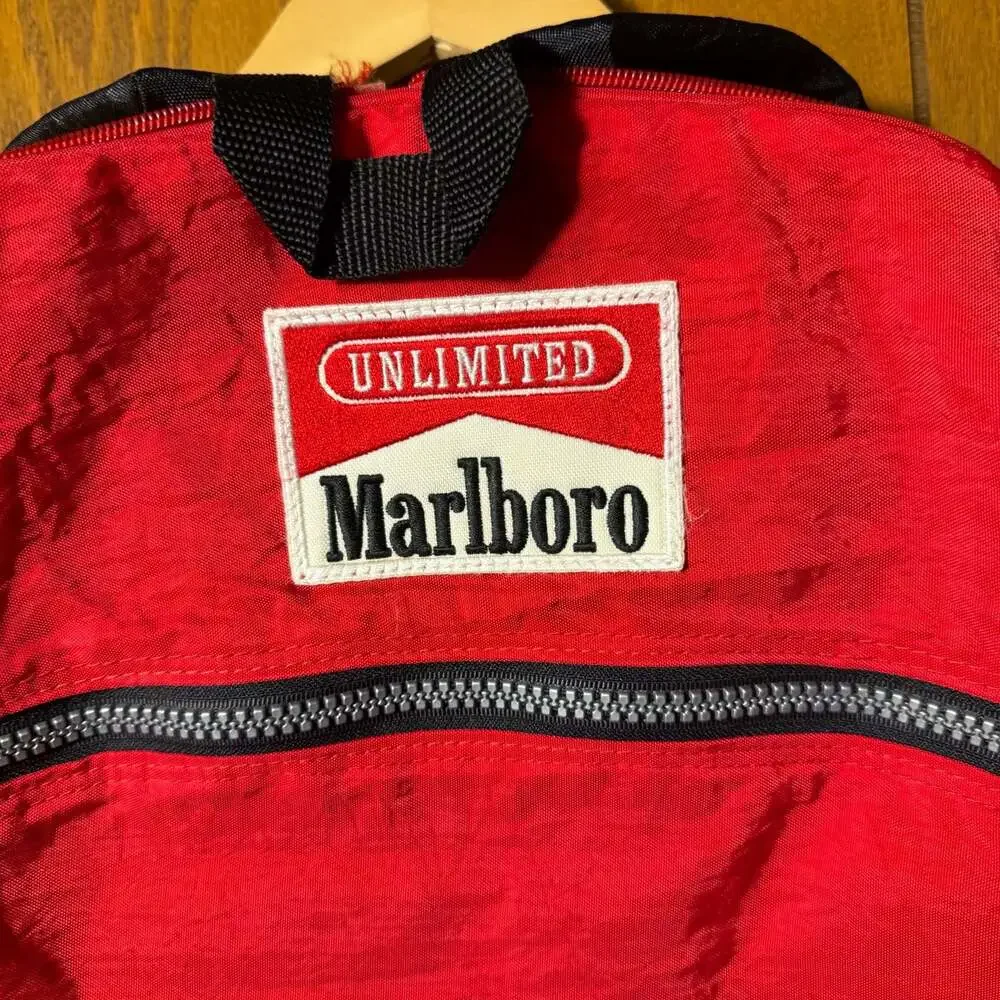 Vintage 90s Marlboro Unlimited Nylon Backpack